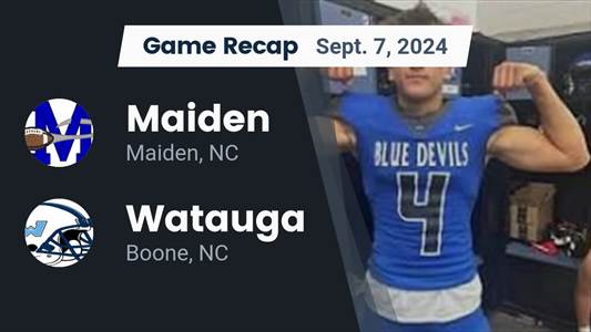 Football Game Preview: Maiden Blue Devils vs. West Lincoln Rebel