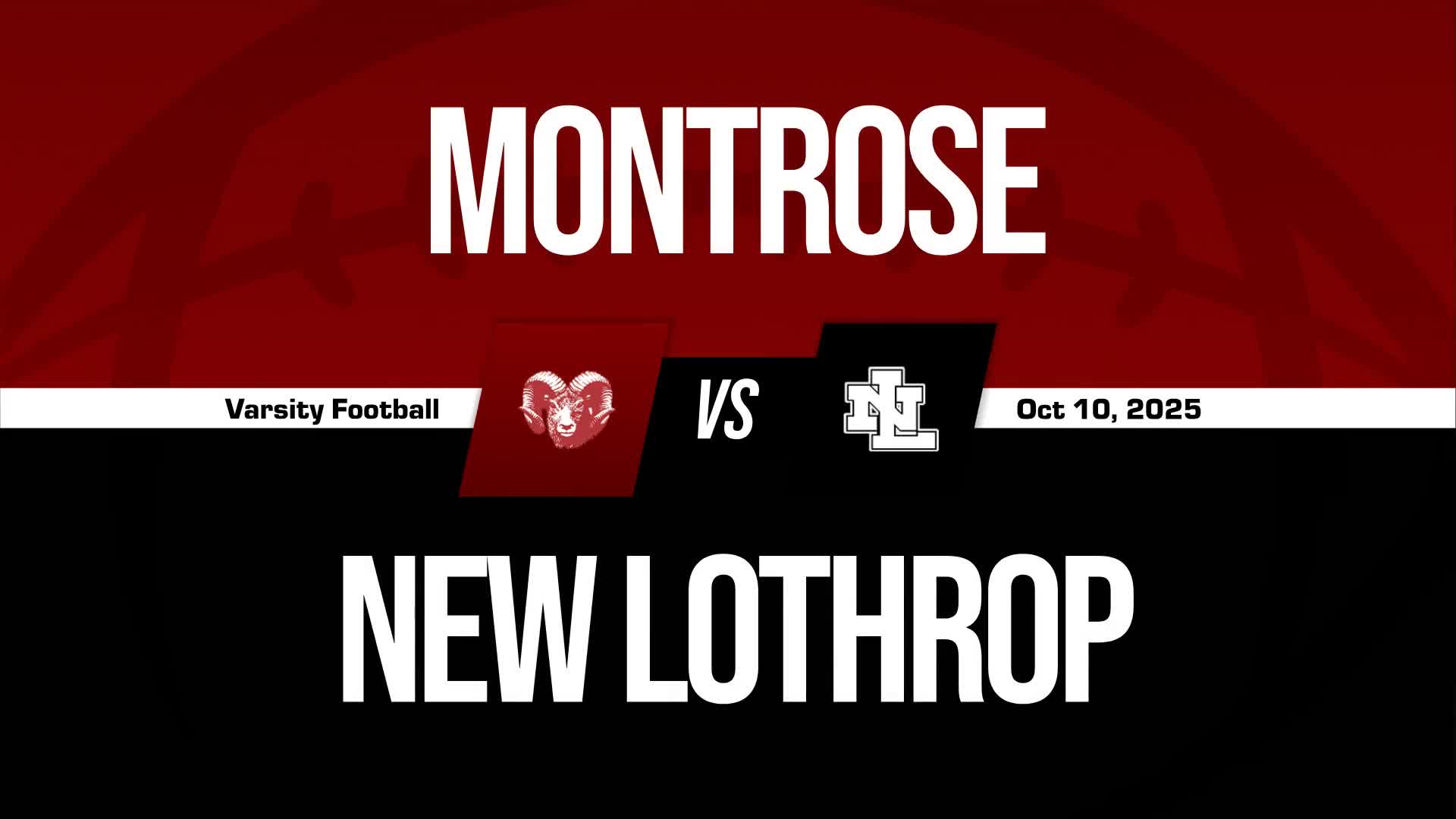 Football Game Preview: New Lothrop Hornets vs. Ovid-Elsie Marauders + Official Tickets