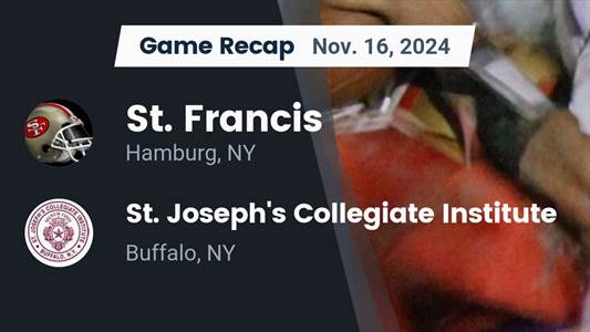 Football Recap: St. Joseph's Collegiate Institute's Run of Four Straight  Victories Now Over