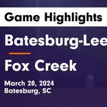 Soccer Game Recap: Batesburg-Leesville Comes Up Short