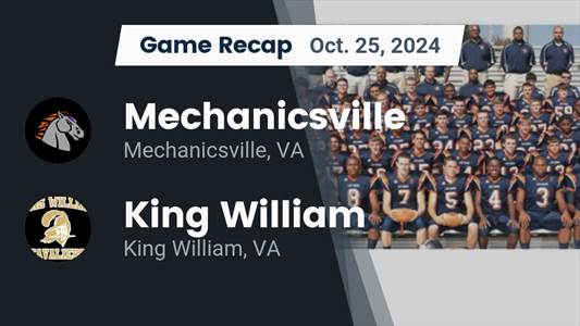 Football Game Preview: King William Cavaliers vs. King & Queen C