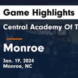 Monroe piles up the points against Central Academy