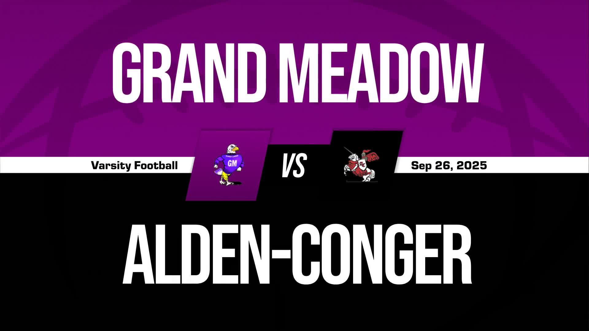 Football Game Preview: Alden-Conger Knights vs. Spring Grove Lions