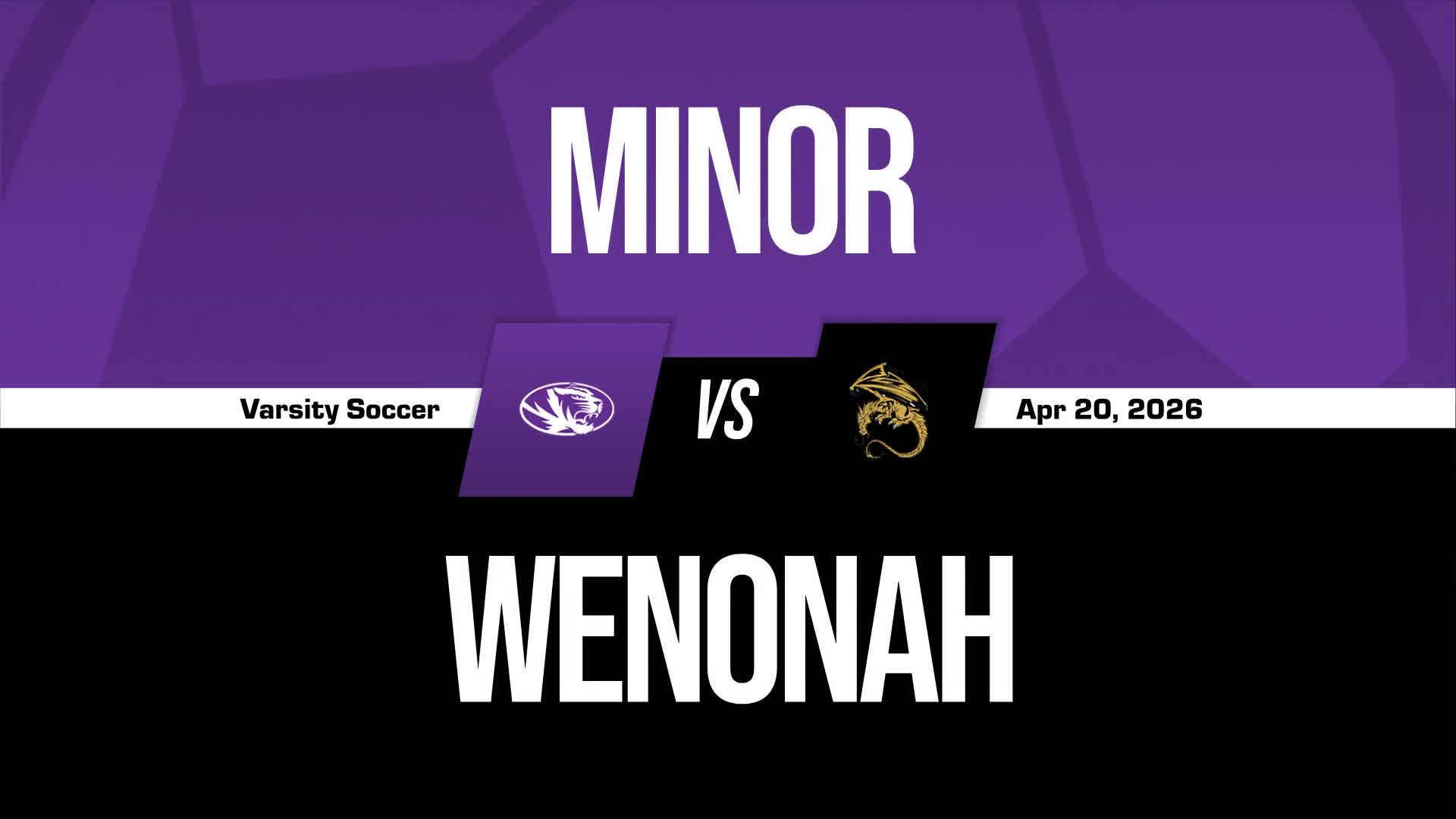 Soccer Recap: Wenonah Finishes Even with Minor + How To Watch
