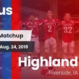 Football Game Recap: Highland vs. Columbus