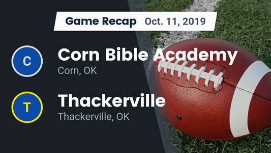 Football Game Preview: Corn Bible Academy vs. Grandfield