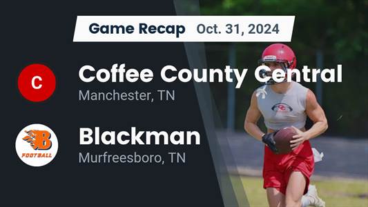 Football Recap: Blackman Comes Up Short