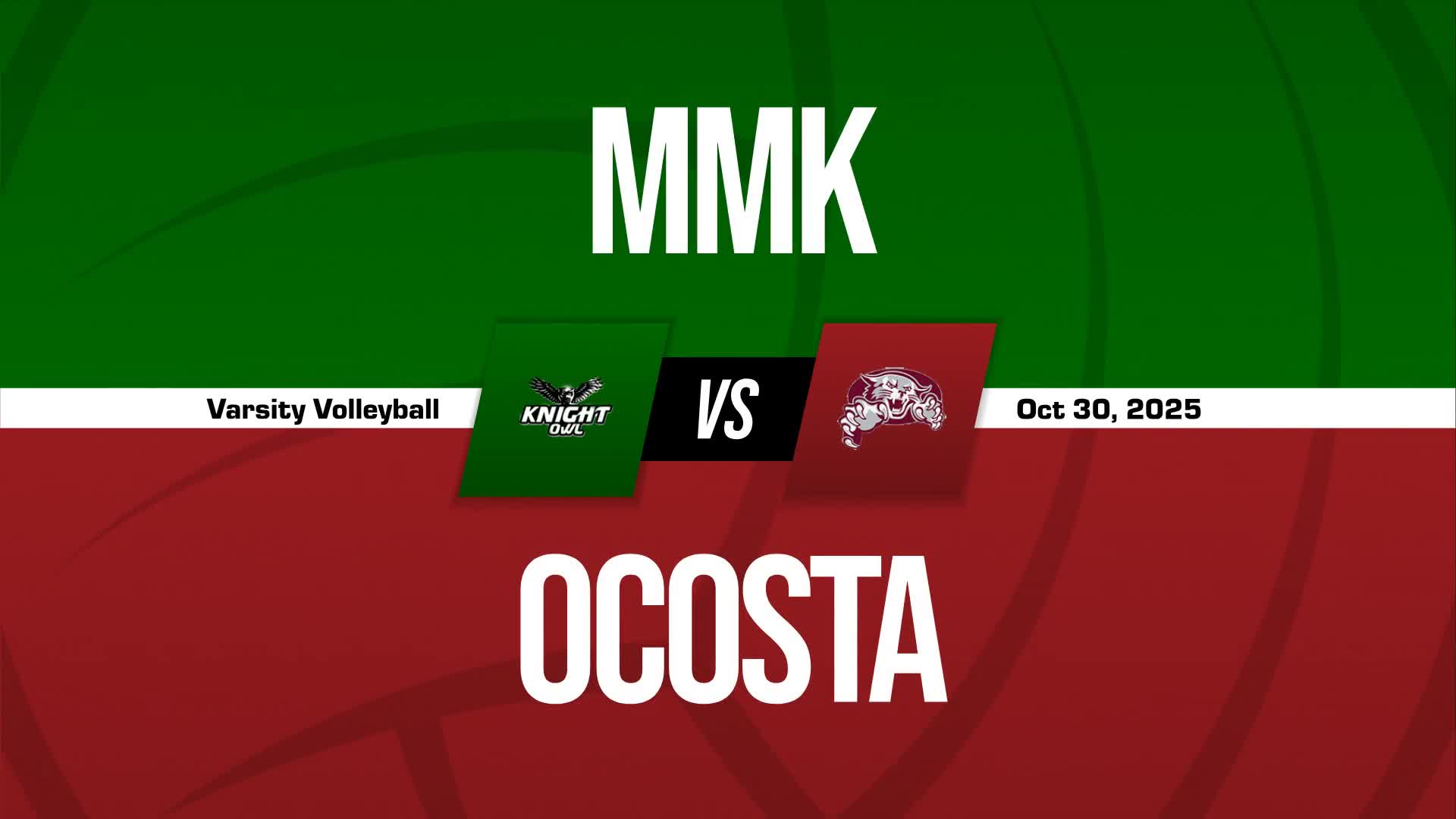 Volleyball Recap: Ocosta Puts Losing Streak Behind Them + How To Watch