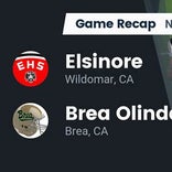 Football Game Recap: Brea Olinda Wildcats vs. Elsinore Tigers