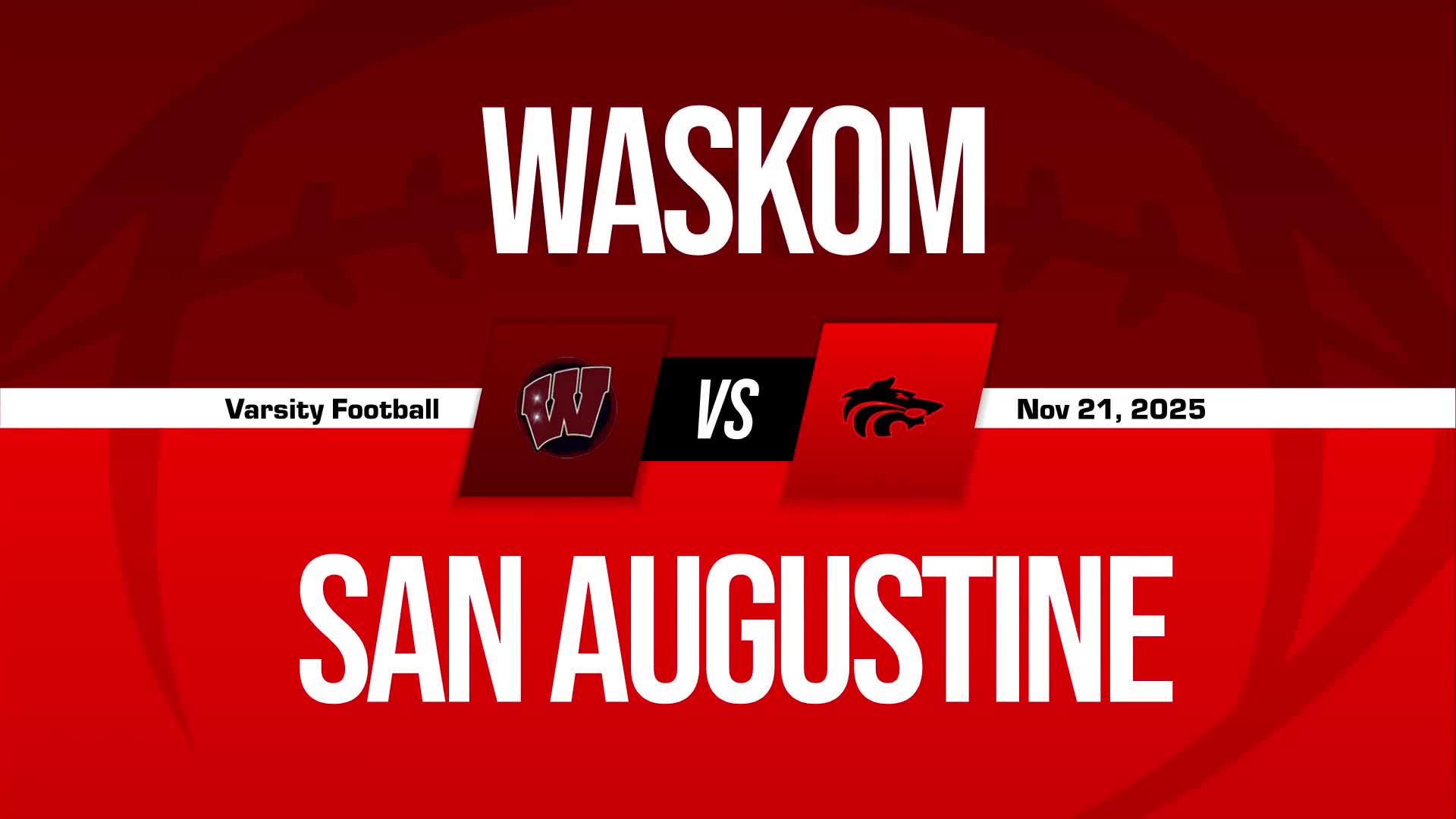 Football Game Preview: San Augustine Wolves vs. Beckville Bearcats + How To Watch