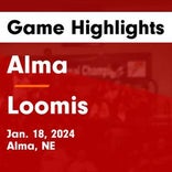 Alma picks up eighth straight win on the road