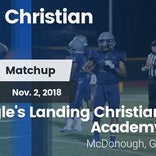 Football Game Recap: Landmark Christian vs. Eagle's Landing Chri