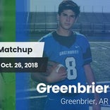 Football Game Recap: Greenbrier vs. Alma