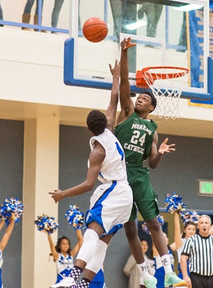 Moreau Catholic rejects the notion they are
too young to win a state title with talents
like Oscar Frayer.