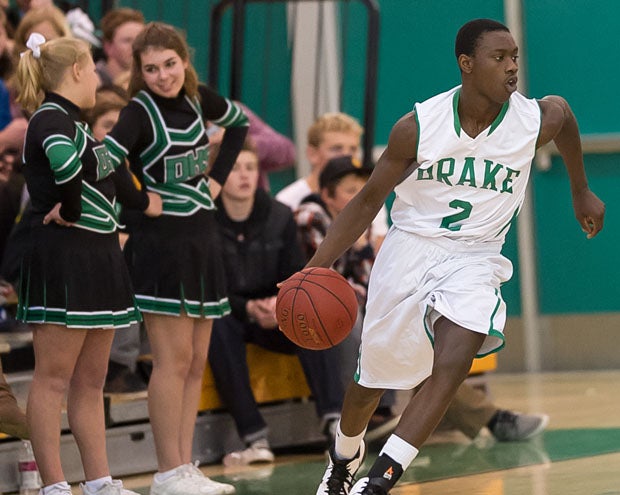 Dynamic Drake point guard Malik Huff leads his team into the state Division III title game against undefeated Chaminade.