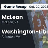 Washington-Liberty win going away against McLean