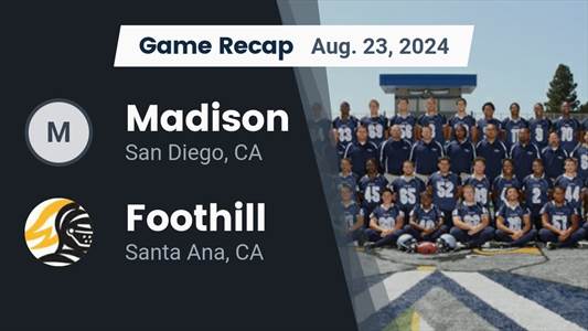 Football Game Preview: Madison Plays at Home