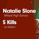 Softball Recap: Willard falls despite strong effort from  Natalie Slone