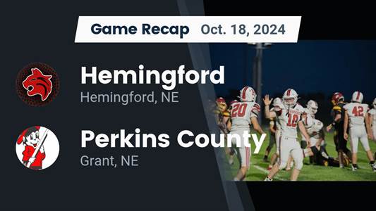 Football Recap: Perkins County Takes a Tough Playoff Loss