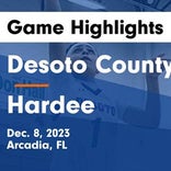 Basketball Game Recap: Hardee Wildcats vs. Manatee Hurricanes