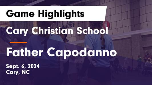 Volleyball Game Preview: Cary Christian Leaves Home