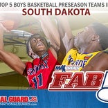 MaxPreps 2015-16 South Dakota preseason high school boys basketball Fab 5, presented by the Army National Guard