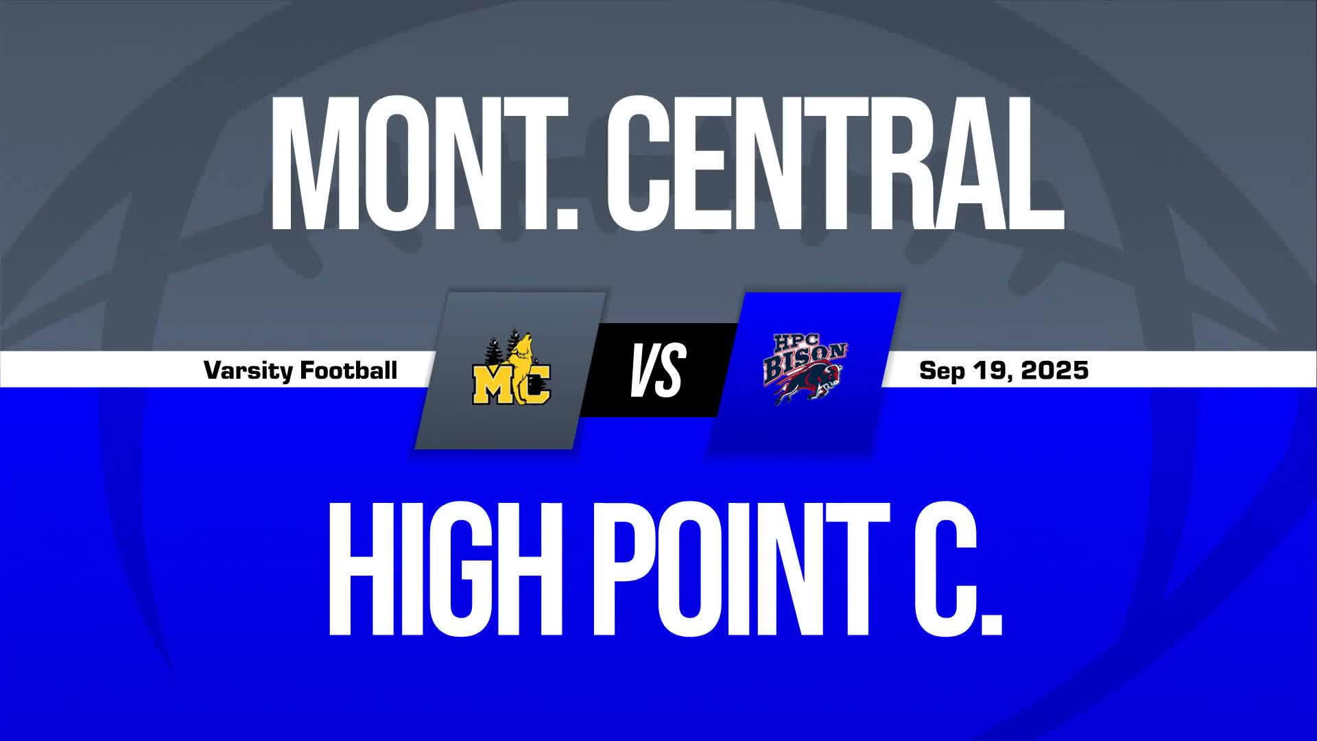 Football Game Preview: Montgomery Central Timberwolves vs. Ledfo