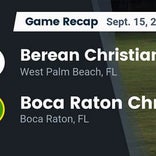 Boca Raton Christian beats Jordan Christian Prep for their second straight win