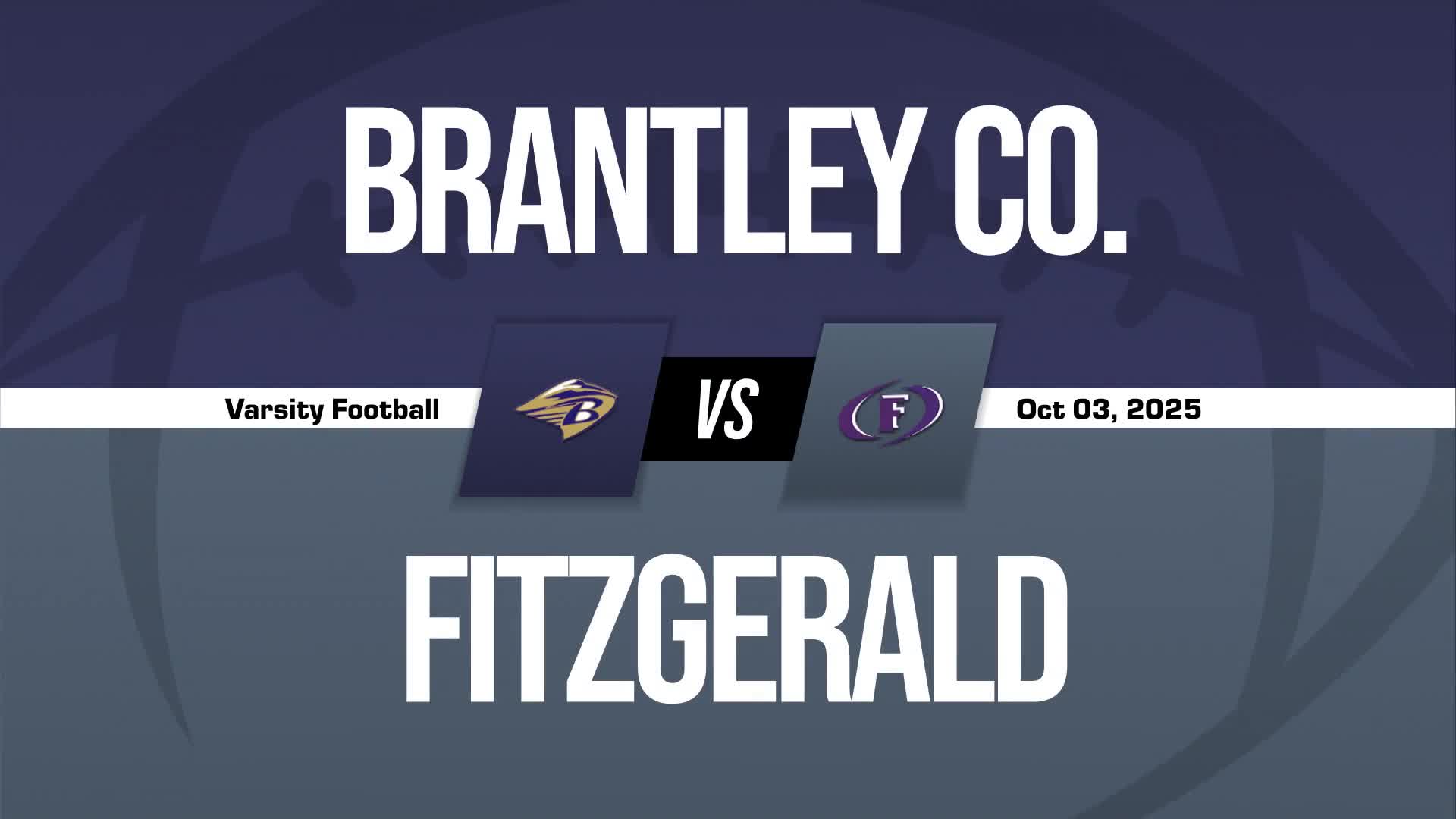 Football Game Preview: Fitzgerald Purple Hurricane vs. Berrien R