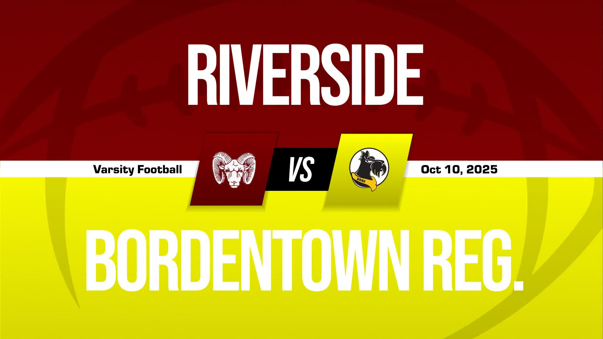 Football Recap: Bordentown Skates Past Riverside with Ease + How To Watch