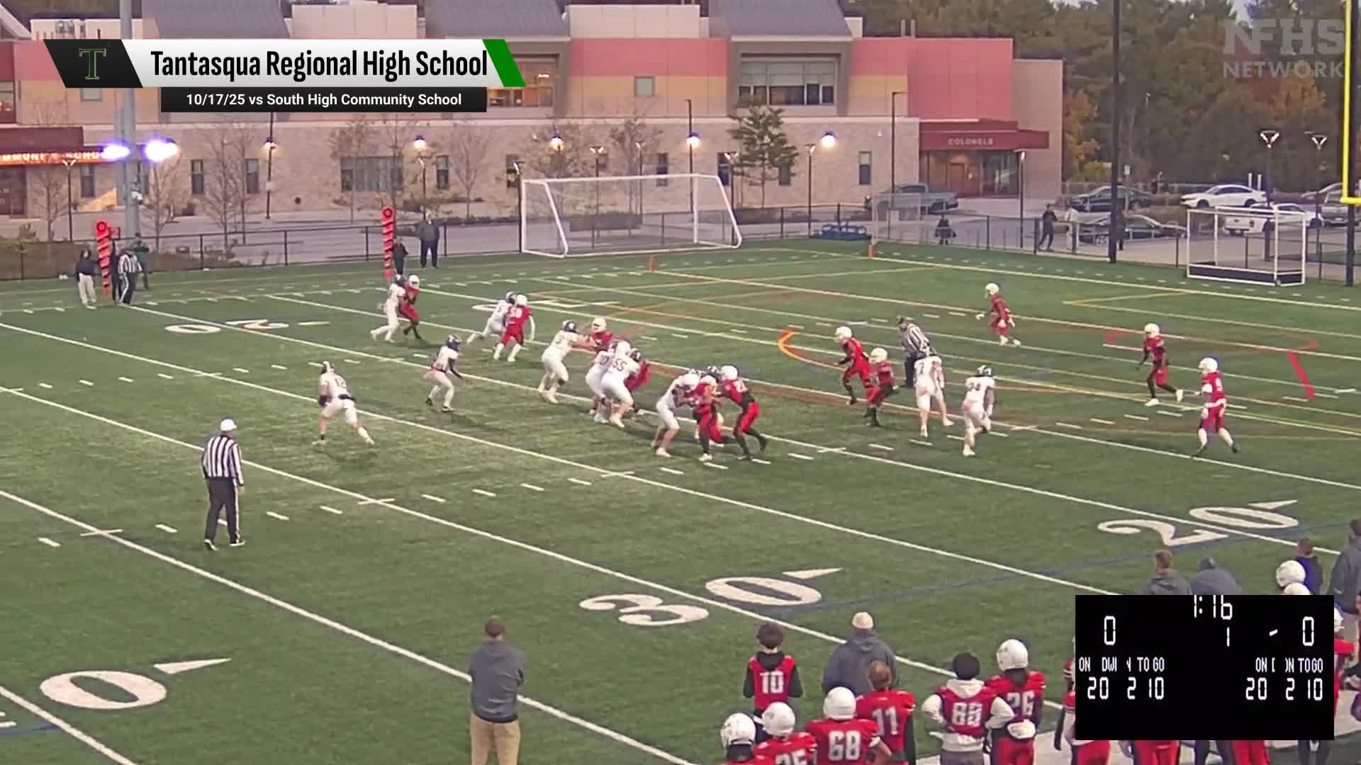 Football Recap: Tantasqua Regional Takes a Loss