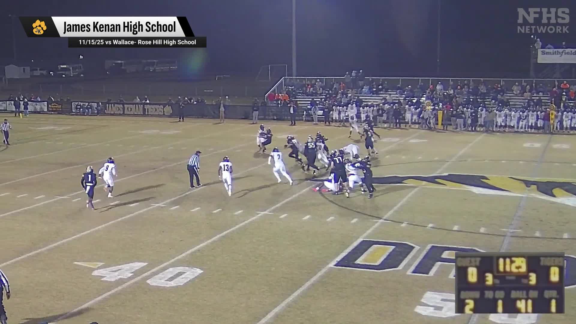Football Recap: James Kenan Takes Down Ayden - Grifton in a Playoff Battle + How To Watch