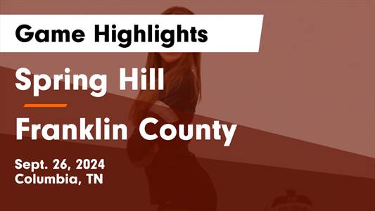 Volleyball Recap: Franklin County Comes Up Short