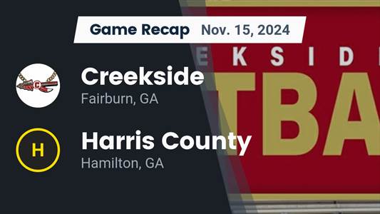 Football Recap: Harris County Falls Short of Creekside in the Pl