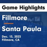 Basketball Game Recap: Fillmore Flashes vs. Santa Paula Cardinals