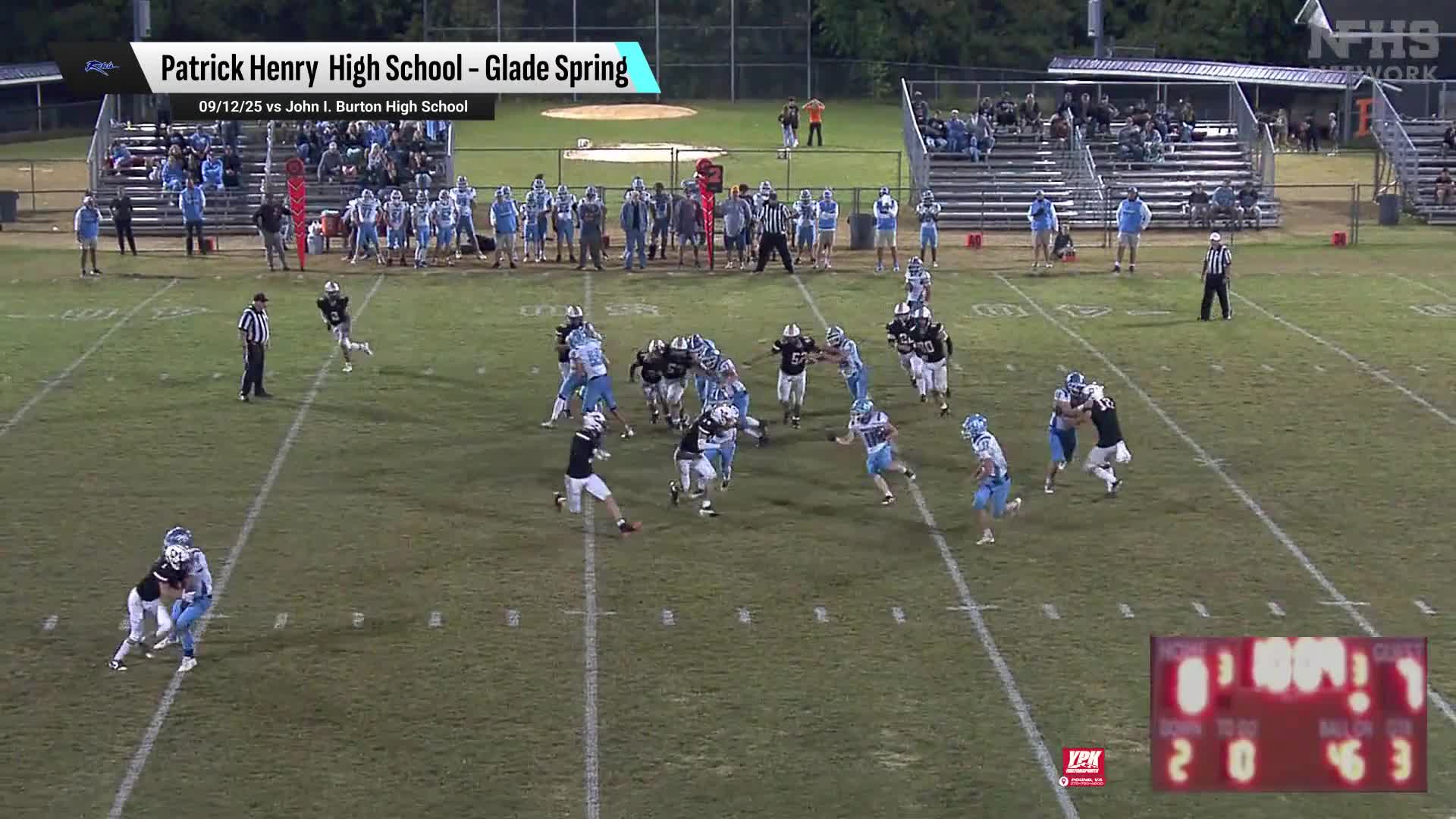 Football Recap: Chilhowie Piles Up the Points Against Patrick Henry