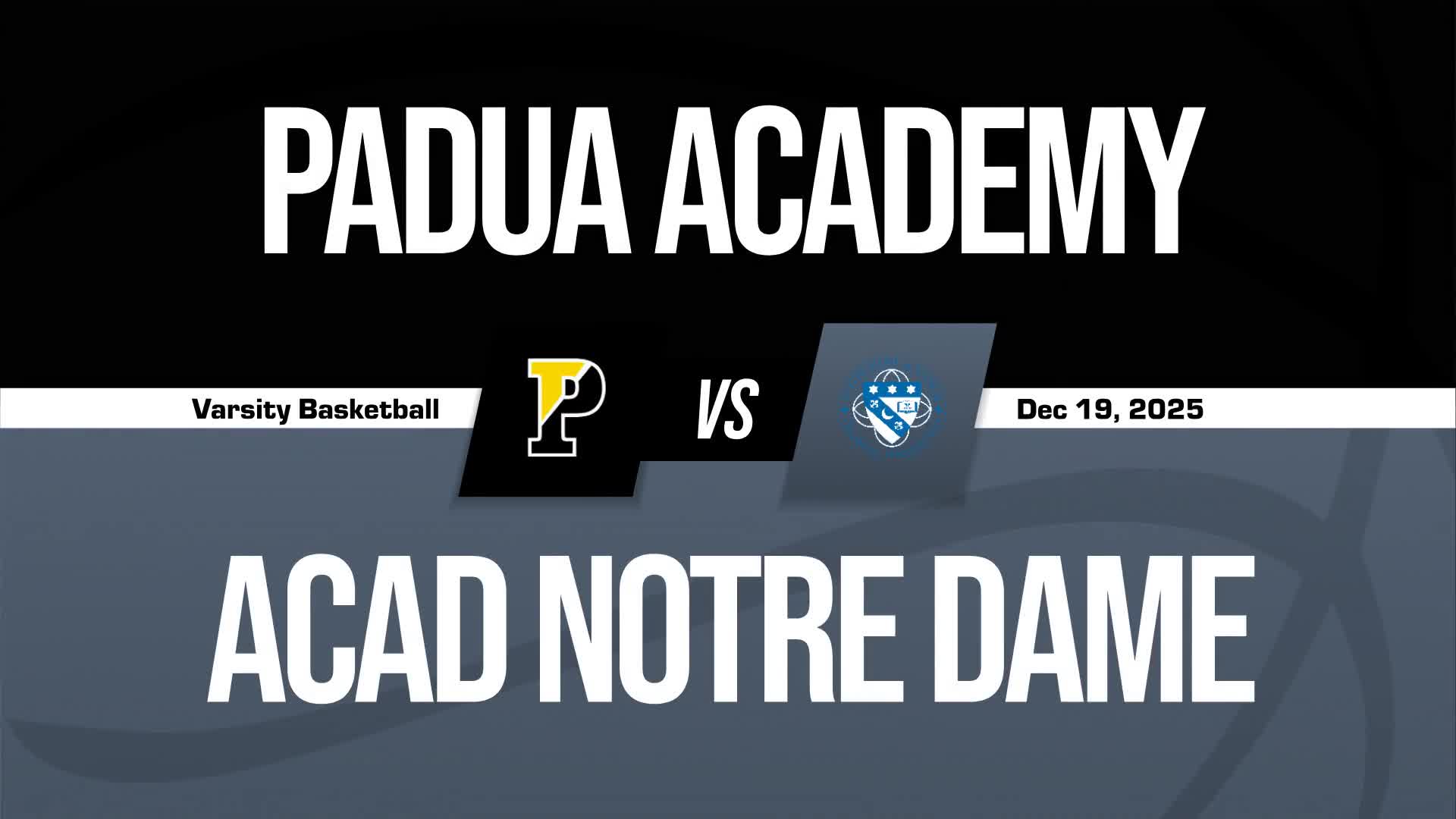 Basketball Recap: Padua Academy Takes a Loss