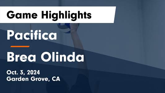 Volleyball Recap: Brea Olinda Comes Up Short
