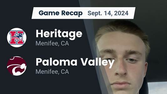 Football Recap: Heritage Takes a Loss