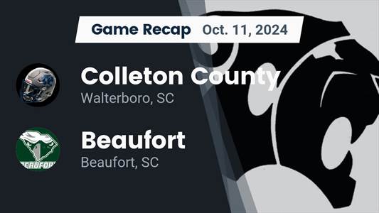 Football Recap: Beaufort Takes a Loss