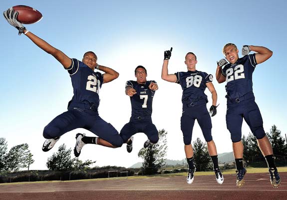 Earning consideration for the CIF Bowl Games will make the Vista Murrieta program jump for joy.