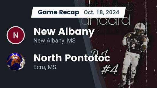Football Recap: North Pontotoc Triumphant Thanks to a Strong Eff