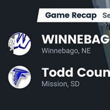 Football Game Recap: Winnebago Indians vs. Todd County Falcons