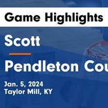 Basketball Game Recap: Pendleton County Wildcats vs. Scott Eagles
