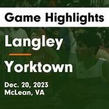 Basketball Game Recap: Langley Saxons vs. Yorktown Patriots