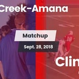 Football Game Recap: Clinton vs. Clear Creek-Amana