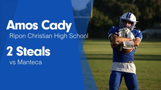 Amos Cady Game Report: vs Riverbank