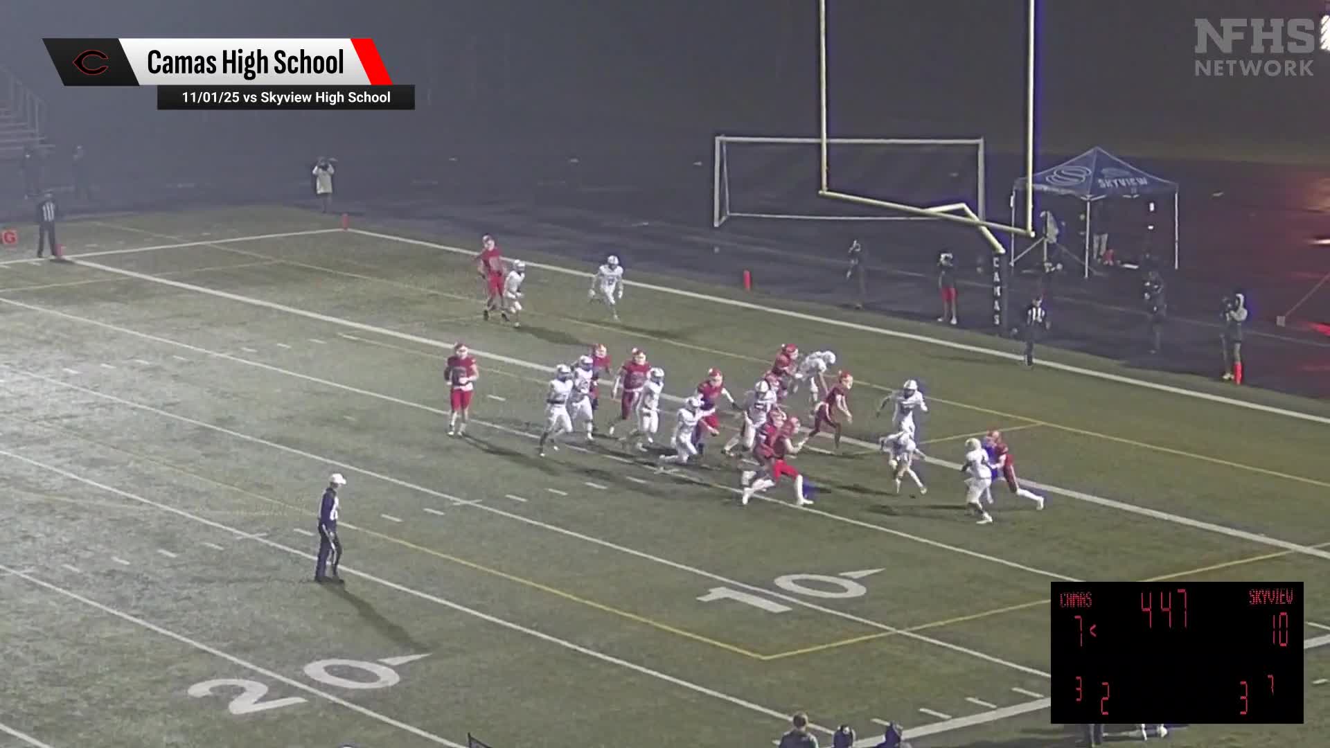 Football Recap: Camas'  Win  on Friday Extends Winning Streak to Six + How To Watch