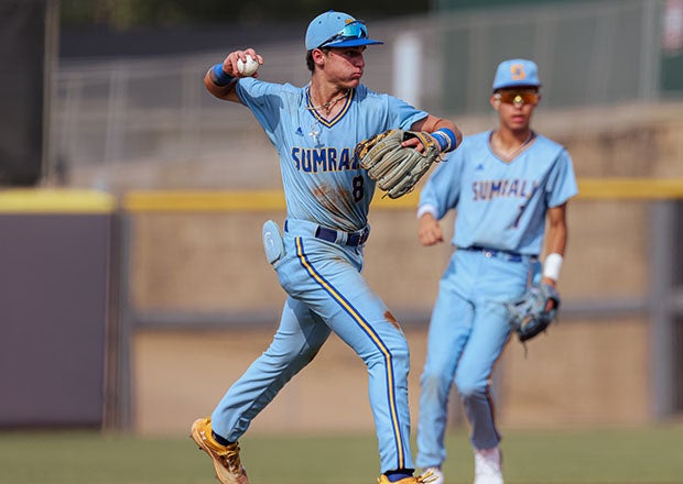 Drew Davis of Sumrall was the MaxPreps National Freshman of the Year last spring after going 8-3 with a 1.92 ERA and 90 strikeouts in 65.2 innings. He also batted .355 with 35 runs, 30 RBI, seven doubles, two triples and four home runs. (PHOTO: Kendall Bowlin)