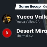 Football Game Recap: Desert Mirage RAMS vs. Yucca Valley Trojans